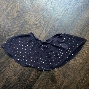 Bloch Girls Ballet/Dance Olesia Georgette Sequin Skirt - black - size 4-6